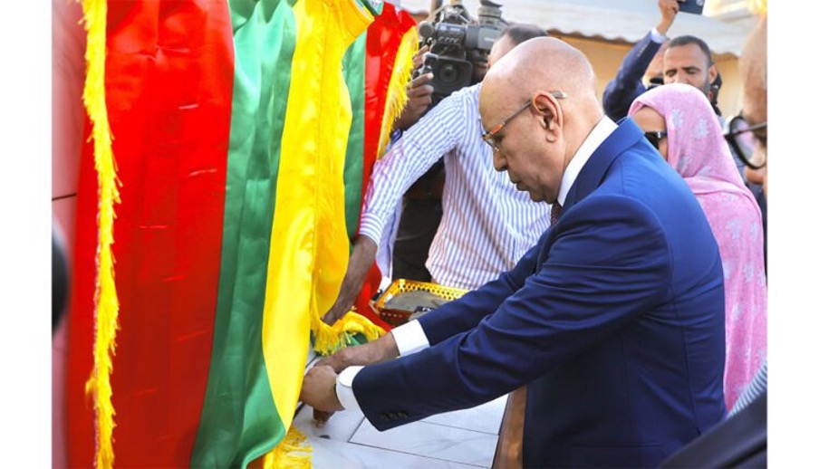 Eau potable à Kiffa : le Président Ghazouani lance un projet stratégique de plus de 300 millions de dollars